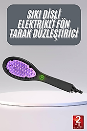 Fön Etkili Elektrikli Sıkı Dişli Taşınabilir Saç Düzleştirici Isı Ayarlı
