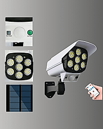 Güneş Enerjili LED Lamba 5-8 m Hareket Algılayıcı