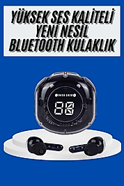 Ultrapods Led Göstergeli Oyuncu Kulaklığı ANC Destekli Bluetooth 5.3