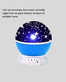 Çocuk Gece Lambası 6 Modlu LED XUUCZZZSTARGECELAMBASI-2