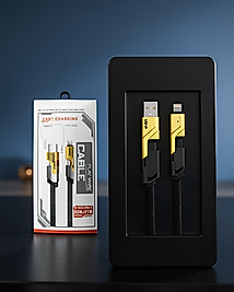 4'ü 1 Arada USB-C ve Lightning Uyumlu Kablo UCZZZİKİLİŞARJKABLOSU-1