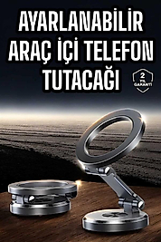Araç İçi Telefon Tutacağı Manyetik Ayarlanabilir UUCZTELEFONT2