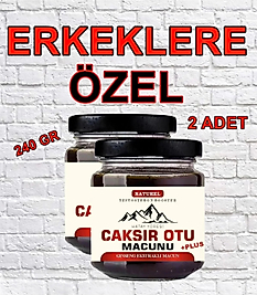 ERKEKLERE ÖZEL 24 SAAT HATAY YÖRESİ ÇAKIR OTU MACUNU 240 GR X 2 ADET