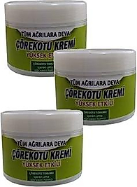 ÇÖREKOTU KREMİ AĞRILARINIZ IÇİN 100 ML X 3 ADET