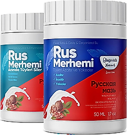 RUS MERHEMİ 50 ML ( TÜY DÖKÜCÜ - TÜY AZALTICI ) 2 ADET SET