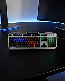 Oyuncu Klavye-Mouse Seti RGB Işıklı Q Tuş Dizilimi UUCZPG8018KLAVYE3