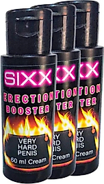 SİXX 3TANE ERKEKLERE ÖZEL EXTRA DESTEK KREMİ 60 ML