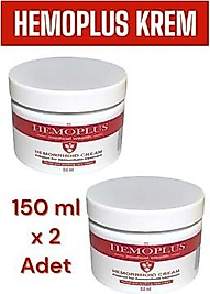 HEMOPLUS KREM 150 ML - HEMORRHOİD CREAM X 2 ADET