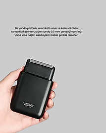 Kompakt Şarjlı Tıraş Makinesi Çift Yönlü Bıçaklı XUCZZZV390TIRAŞ-2-1