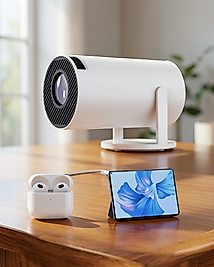 130 İnç Ekran ve 4K Destekli Full HD Projeksiyon Cihazı UUCZAYAKLIPROJEKSİYON1