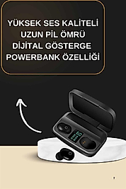 2025 Yeni Model Bluetooth Kulaklık Stereo TWS Kulaklık 5.0 Bluetooth Yüksek Ses Kaliteli