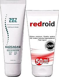 SÜPER KAZ GAGASI KREMİ 100 ML +REDROİD BAKIM 50 ML İLE