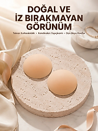 Silikon Göğüs Ucu Kapatıcı Kendinden Yapışkanlı Tekrar Kullanılabilir