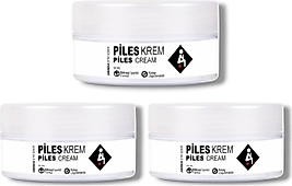 PİLES CREAM BİTKİSEL IÇERİKLİ ANINDA ETKİLİ BAKIM KREMİ 50 ML X 3 ADET