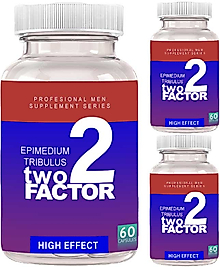 TWO FACTOR 3 ADET ERKEKLER IÇİN TRİBULUS&EPİMEDİYUM COMPLEX 60 ADET KAPSÜL