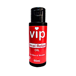 VİP ANALRELAX OİL KADINLAR VE AP.ERKEKLER İÇİN ANALRAHATLATICI KASGEVŞETİCİ KAYDIRICIYAĞ 60 ML