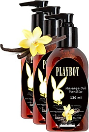 PLAYBOY COBECO PHARMA DOĞAL  MASAJ YAĞI 100ML / NATURAL MASSAGE LUBRİCANT OİL 100ML