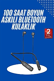 60 Saat Uyumlu Bluetooth Kulaklık Kablolu ANC Özellikli Kulaklık