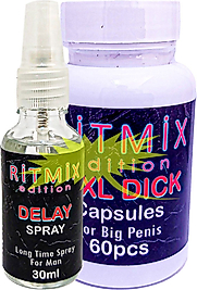 RİTMİX ERKEKLERE 30 ML ÖZELSPREY + ERKEKLERE ÖZEI 60 LIŞEKİLLENDİRMEBAKIM