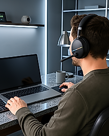 Kablosuz Kulak Üstü Kulaklık Bluetooth 5.0 RGB Işıklı UCZZMAX17-2-1