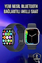 Akıllı Saat Amoled Ekran Yeni Nesil Bluetooth Bağlantılı