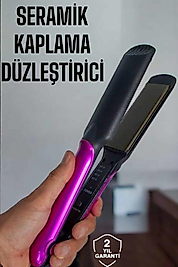 Saç Düzleştirici Seramik Kaplama 230°C Isı Ayarlı UUCZDÜZLEŞTİRİCİTARAK2