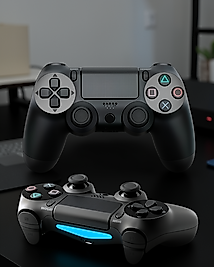 Kamuflaj Desenli Kablosuz Joystick PS4 Oyun Kolu XXUCZPS4KOL-25