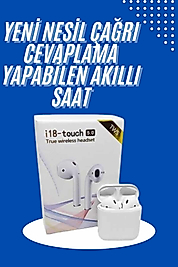 Kablosuz Bluetooth Kulaklık Çift Mikrofon Dokunmatik UCZZZTWSİ18KULAKLIKKK2