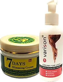 SÜPER VARİSON 120 ML BACAK KREM + 7 DAYS SLİMİNGCREAM YAZA HAZIRLIK JELİ
