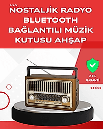 USB ve Hafıza Kart Girişli Radyo Hoparlör