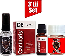 BİZON SPREY CAAS D6 KADİN KADIN DAMLA + BİZON 100MG 10'LU