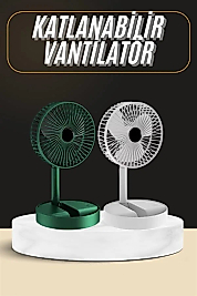 Katlanabilir Usb Şarjlı Masaüstü Soğutucu Mini Fan Telefon Tutucu Yeni Nesil