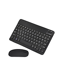 Sessiz Tuşlu Kablosuz Klavye Mouse Seti Çoklu Cihaz Uyumlu