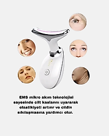 EMS Mikro Akım Yüz ve Boyun Sıkılaştırıcı Cihaz 7000 VPM XUCZZZŞARJLIEMSMASAJ