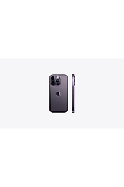 Iphone 14 Pro Max Uyumlu Batarya Pil Kapağı - Deri