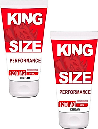 KİNGSİZE KİNG SİZE 1200 MG ERKEKLERE BAKIM KREMİ 50 ML X 1 ADET