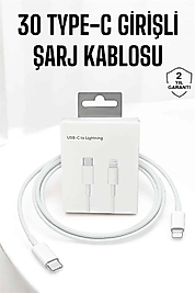 USB Type-C Hızlı Şarj Kablosu 30W 5.0A UUCZ30WKABLO1