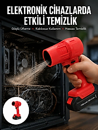 Kablosuz Elektrikli Toz Üfleyici Çok Amaçlı Temizlik Aleti Yeni Nesil