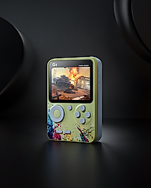 500 Oyun Hafızalı Mini Game Box G5