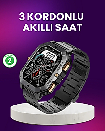 Bildirim ve Spor Takipli Akıllı Saat