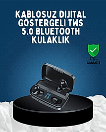 Bluetooth V5.0 Teknolojili Parmak Dokunmatik Kontrol Kulaklık Seti