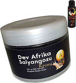GİANT AFRİKASALYANGOZU KREMİ YAŞLANMA KARŞITI DEV SALYANGOZ100ML + 60 ML L.KAMASUTRA EROTİKMASAJ YAĞI