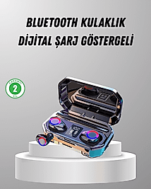 Şarj Kutulu Kablosuz Kulaklık Ergonomik Spor Seyahat Uyumlu Uzun Kullanım
