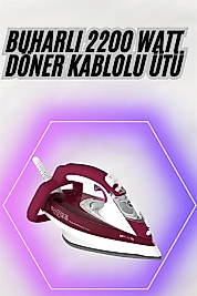 2200W Seramik Kaplama Estetik Tasarımı 360 Derece Dönebilir Kablosu Yeni Nesil