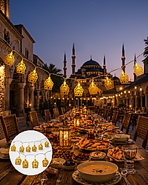 Ramazan LED Işık Pilli Cami Tasarımı UCZZZCAMİRAMAZANLEDIŞIK-6