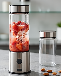 USB Type C Şarjlı 6 Bıçaklı Cam Blender UCZZFRULYBLENDER-2