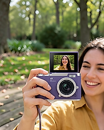 4K Dijital Kamera 48 MP Flip Ekran UCZZZLK007FOTOĞRAFMAKİNESİMOR