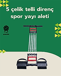 Çok Fonksiyonlu 3'ü 1 Arada Spor Aleti – Kol, Göğüs Genişletici ve Mekik Destekçisi