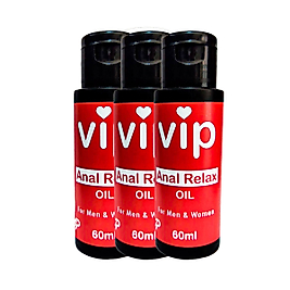 VIP 3 ADET BAY BAYAN YAĞ ANALREIAX- RAHATLATICI60 ML