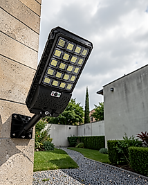 Güneş Enerjili LED Sokak Lambası PIR Hareket Sensörlü UCZZW7207SOLARLAMBA-1